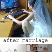 When Gamer Girl Gets Married