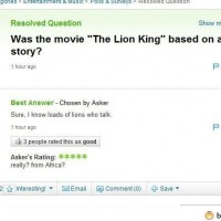 Was The Movie The Lion King Based On A True Story?