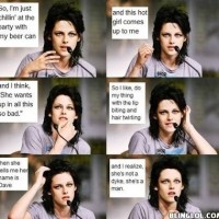 Kristen Stewart Trying To Be Funny
