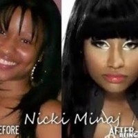 Nicki Minaj - Before And After Makeup !