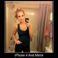 Fail Iphone 4 And Mirror !