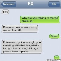 Awesome Song For Her Ex - Boyfriend !