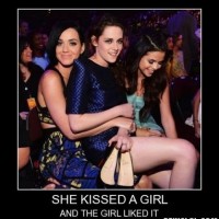 She Kissed A Girl ...