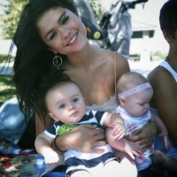 Selena Gomez Justin Bieber Baby Shoot