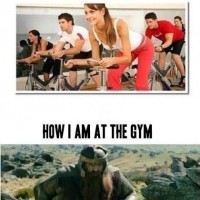How I Am At The Gym