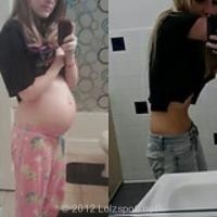 Sister Sends Me A Picture Of Pregnancy Progress. My Reply On The Right