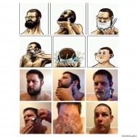 Copying A Shaving Meme.