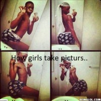 How Girls Take Pictures For Fb In 2013