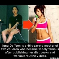 Did You Know That A 46-year-old Korean Mum Managed To Turn Herself Into…