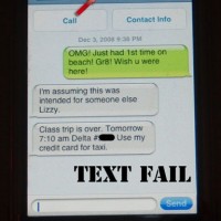 Text Fail