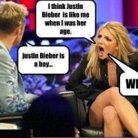 When She Found Justin Bieber Is A Boy !