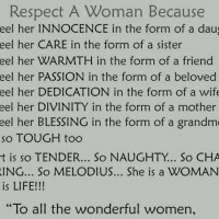 Respect a Women