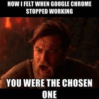 When Google Chrome Stopped Working