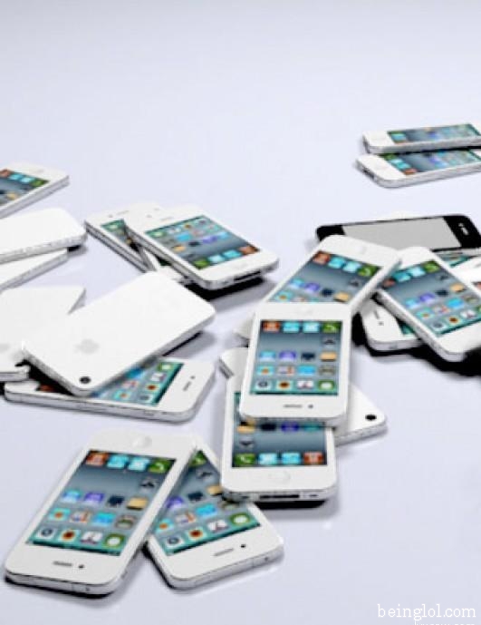 How many white iPhones are there?