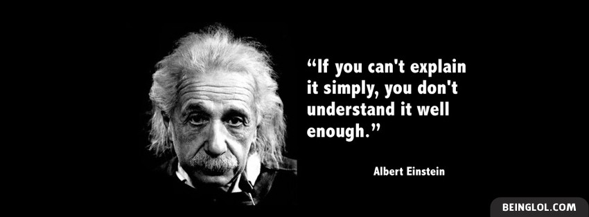 Albert Einstein Quote Facebook Covers