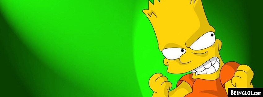 Angry Bart Facebook Covers
