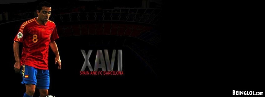 Barcelona Xavi Facebook Covers