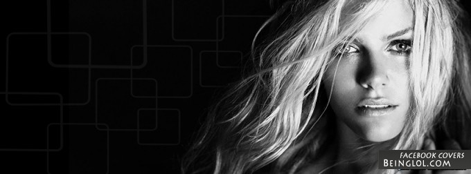 Black And White Blonde Facebook Covers
