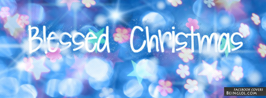 Blessed Christmas Facebook Covers