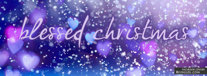 Blessed Christmas Facebook Covers