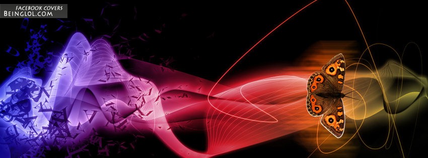 Butterfly Abstract Facebook Covers