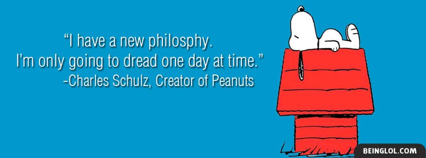 Charles Schulz Quote Facebook Covers
