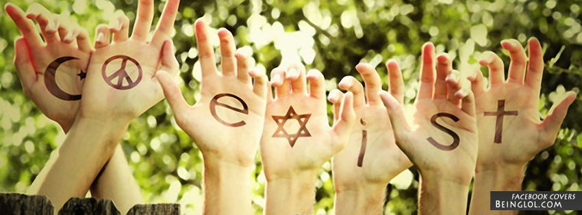 Co-exist Facebook Covers
