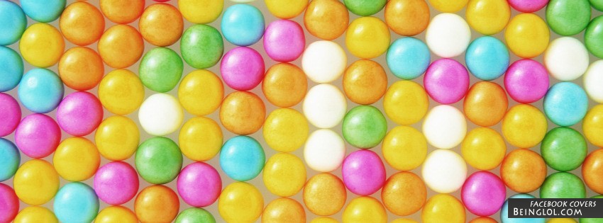 Colorful Candy Facebook Covers
