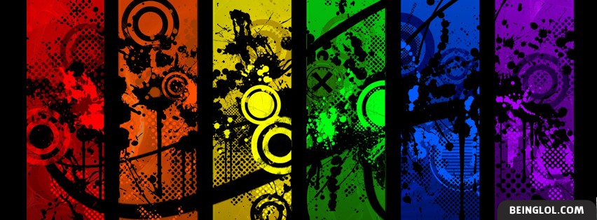 Colorful Panels Facebook Covers