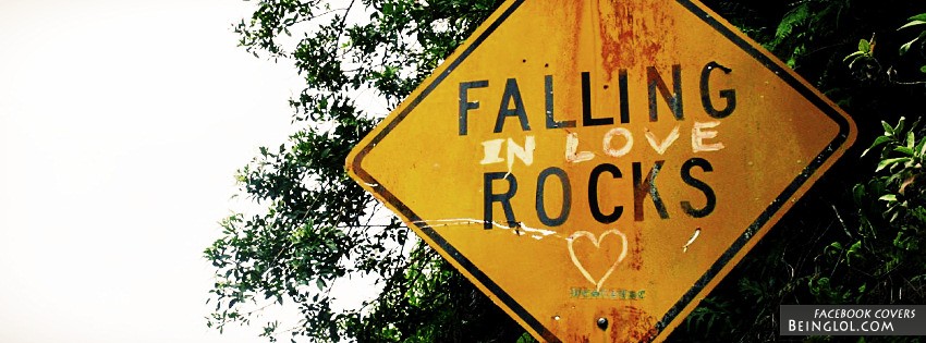 Falling In Love Rocks Facebook Covers