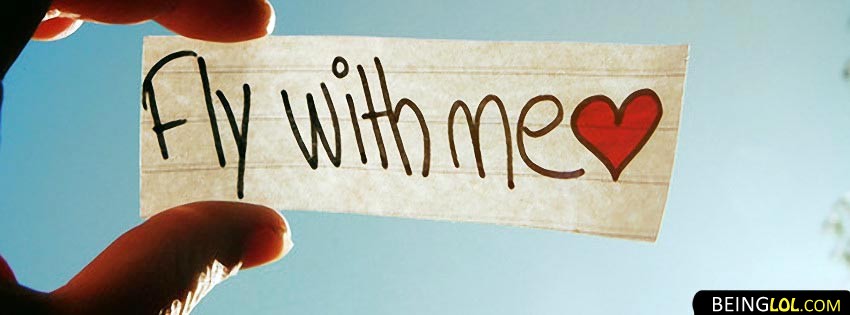 Fly With Me Facebook Covers