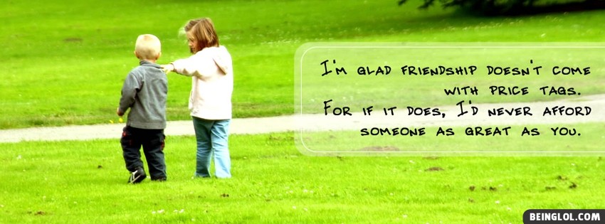 Friendship Quote Facebook Covers