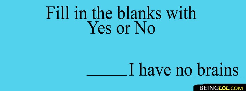 Funny Fill In The Blanks Facebook Covers