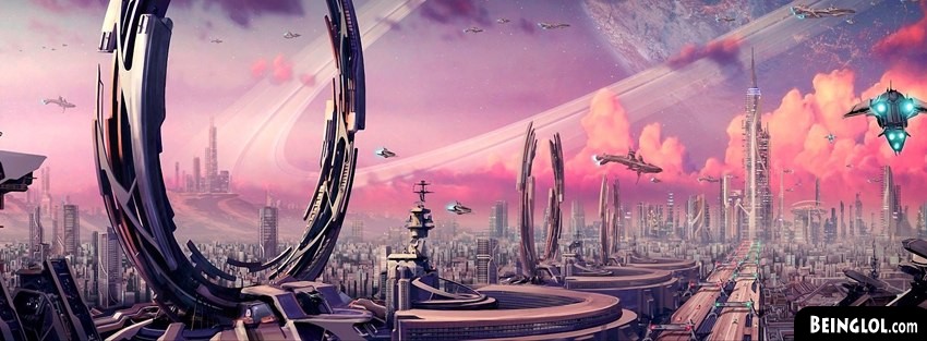 Futuristic Fantasy Art Facebook Covers