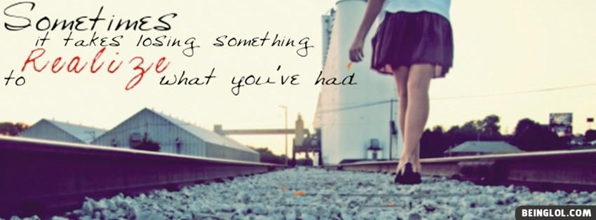 Girly Quote Facebook Covers
