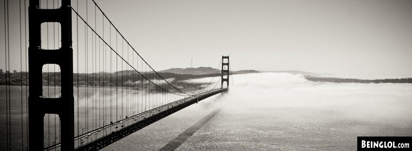 Golden Gate Bridge Fog Facebook Covers