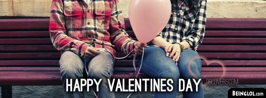 Happy Valentines Day Balloon Facebook Covers