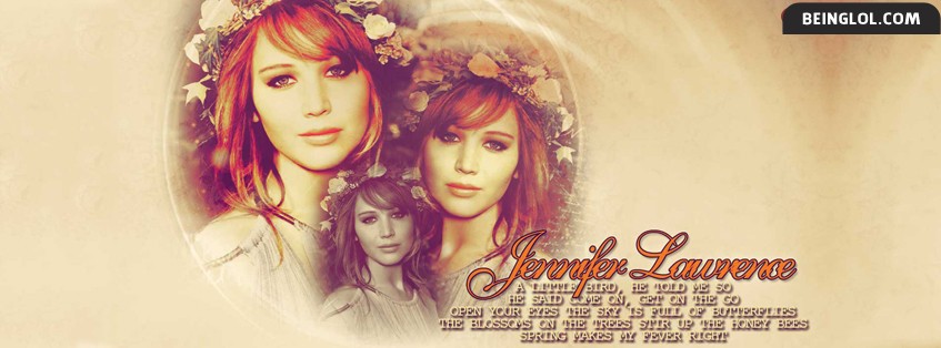 Jennifer Lawrence 2 Facebook Covers
