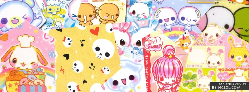 Kawaii Collage Facebook Covers