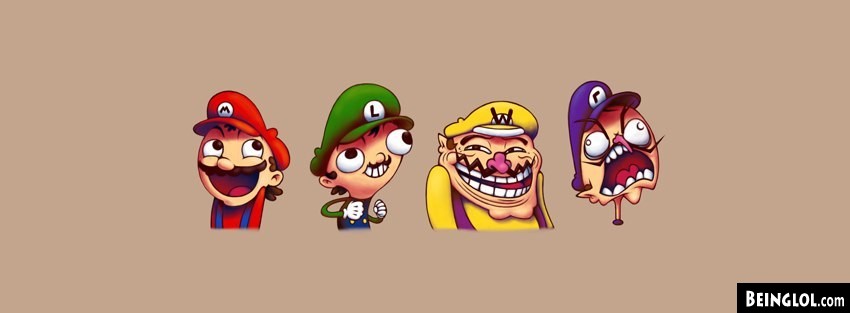 Meme Mario Facebook Covers