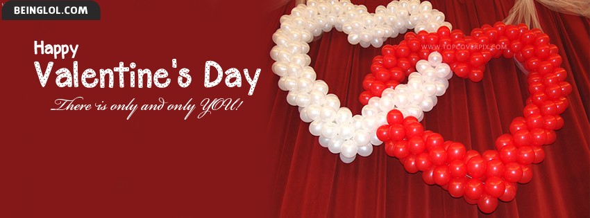 Only You Happy Valentines Day Facebook Covers