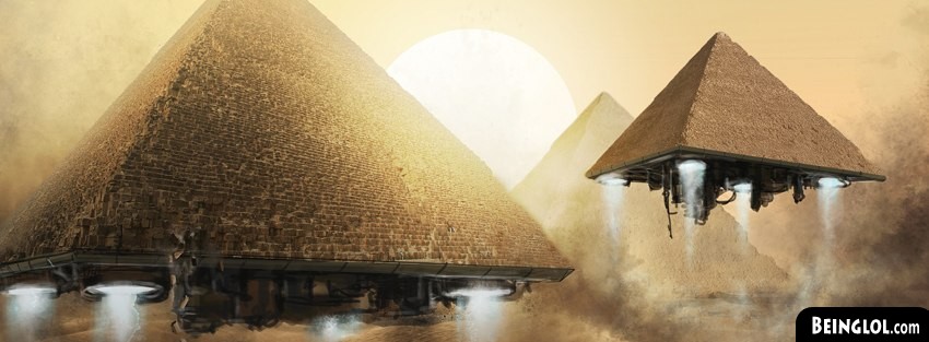 Pyramids Fantasy Art Facebook Covers