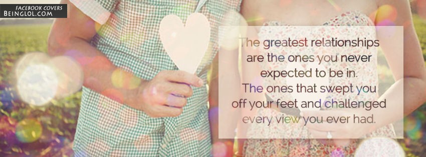 Relationships And Love Facebook Covers
