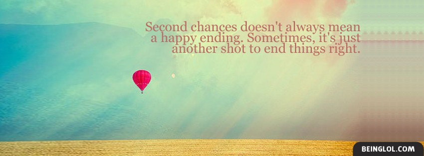 Second Chances Facebook Covers