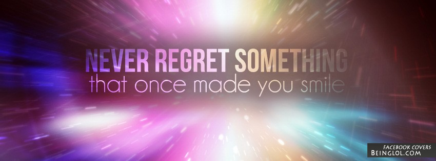 Something That Once Made You Smile Facebook Covers