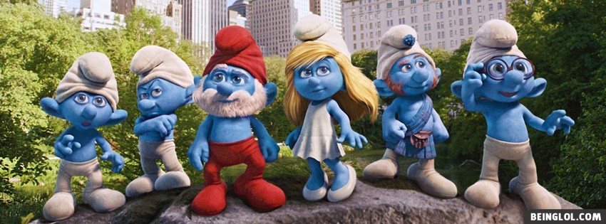 The Smurfs Facebook Covers