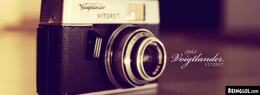 Vintage Vitoret Camera Facebook Covers