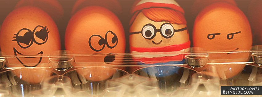 Waldo Egg Facebook Covers