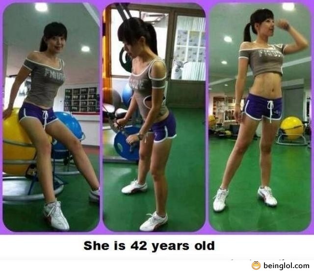  She Is 42 Years Old!