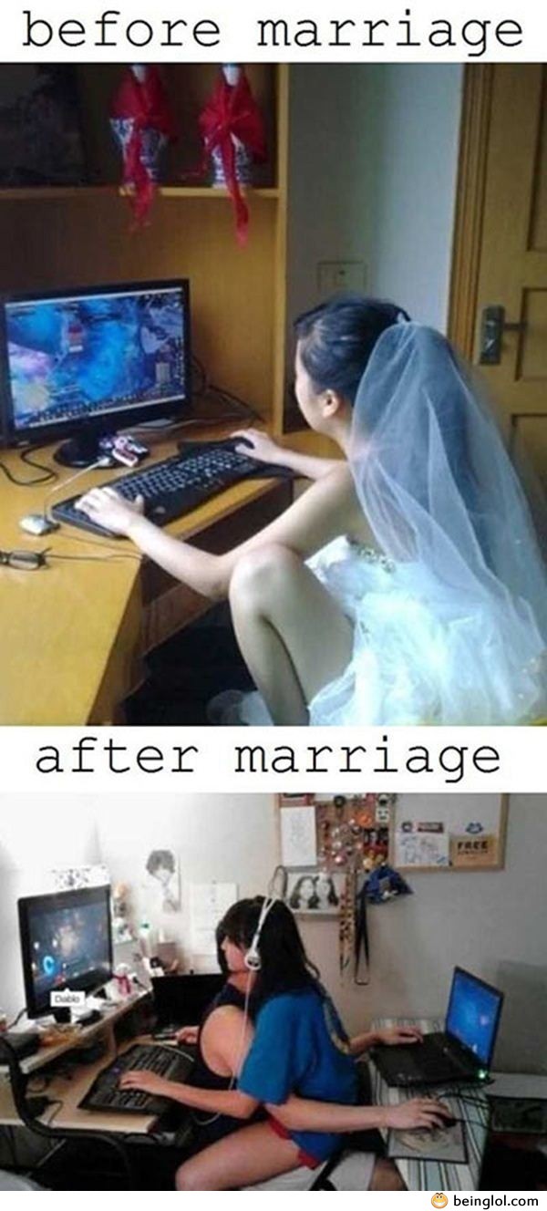 When Gamer Girl Gets Married